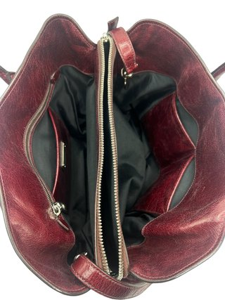 Borsa Miu Miu Tote Pelle Bordeaux