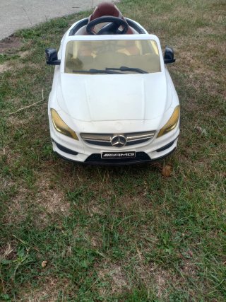 Coche infantil Mercedes Blanco