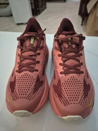 Zapatilla Hoka Mujer Rosa/Marrón