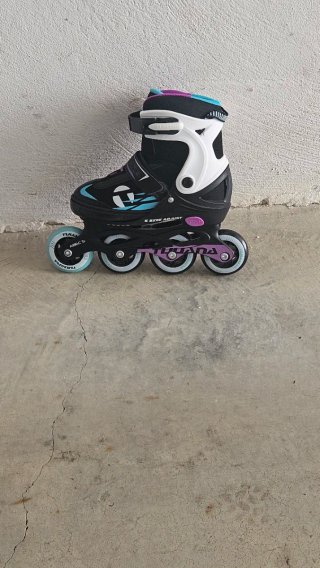 Pattini inline taglia 39 con protezioni