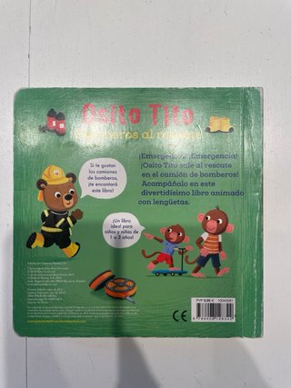 Osito Tito. Bomberos al rescate