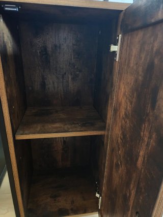 Estantería madera y metal