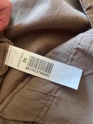 Pantalón militar mujer T.36 (equiv. 38)