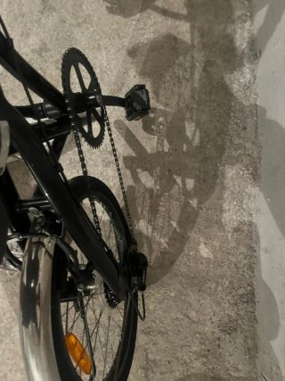 Bicicleta Plegable Wayscral 250 Negra