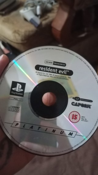 Resident Evil 1 PS1 Platinum