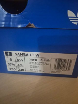 Adidas Samba LT 37 1/3 - Estampado Vaca