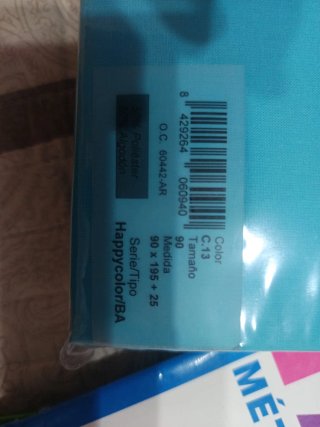 Sabana Bajera Ajustable Cama 90