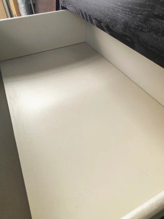 Cómoda IKEA MALM 3 cajones Negro Marrón