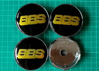 Tapas llantas BBS 60mm (4 unidades)