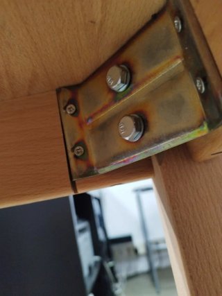 Mesa de madera fe haya. Buen estado