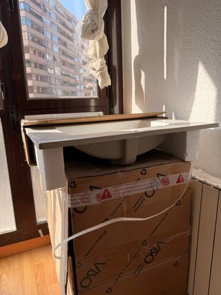 Mueble de baño+pica+grifo