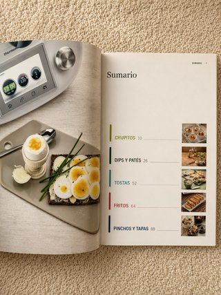 Libro Thermomix De Tapas Vorwerk