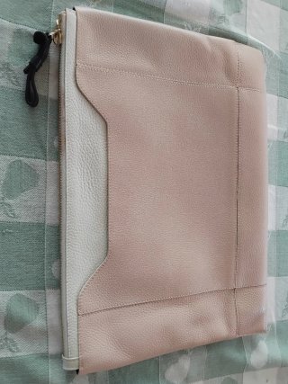 Bolso Furla rosa y blanco