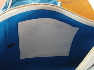 Bolso Furla rosa y blanco