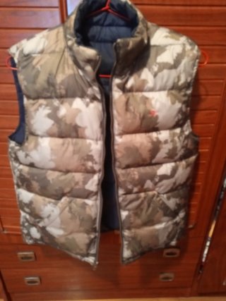 Chaleco Hackett reversible plumas Talla 13 a 14 añ
