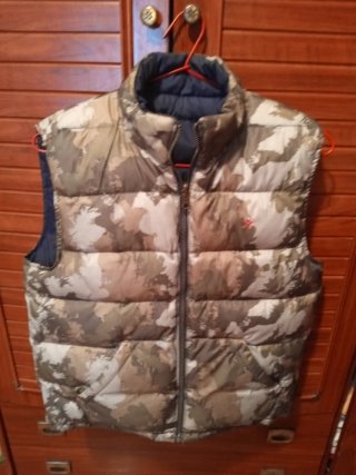 Chaleco Hackett reversible plumas Talla 13 a 14 añ