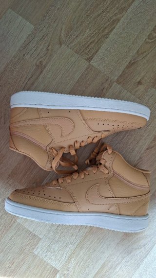 Deportivas Nike Court Vision Mid Beige Talla 37,5