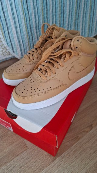 Deportivas Nike Court Vision Mid Beige Talla 37,5