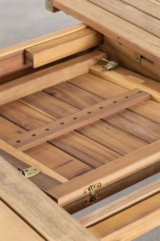 Mesa de Jardín Extensible Dubai Acacia 200-320 cm