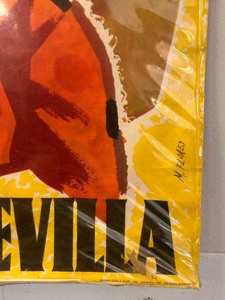 Cartel Feria de Sevilla 1968