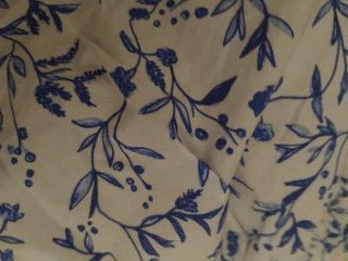 Falda corta estampada