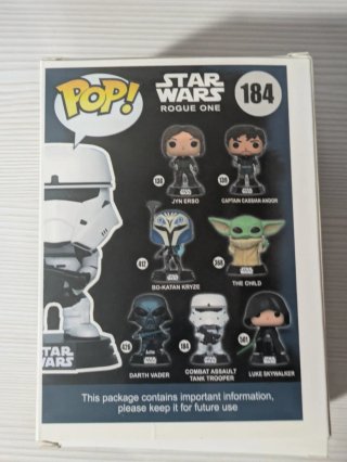 Funko Pop Star Wars Rogue One Soldado de asalto