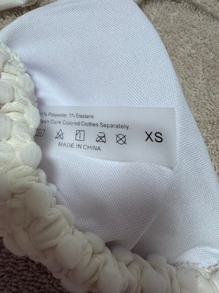 Bikini Shein Beige Talla XS