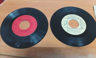 Lote de 12 discos de vinilos singles