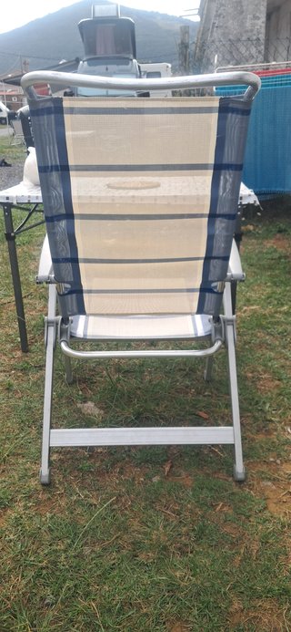 Sillas de camping aluminio 8 posiciones