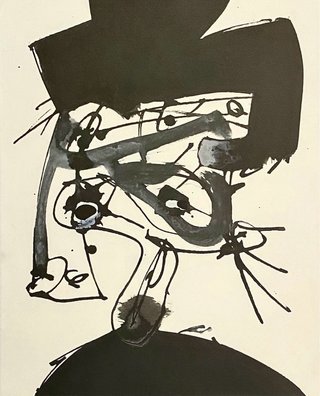 Litografía Saura 1990