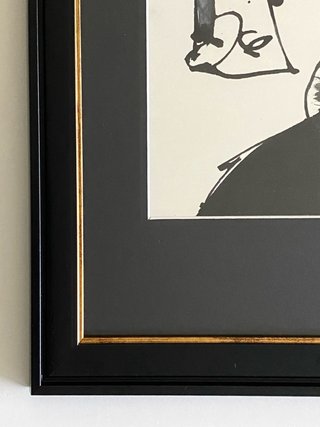Litografía Saura 1990