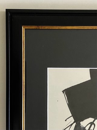 Litografía Saura 1990