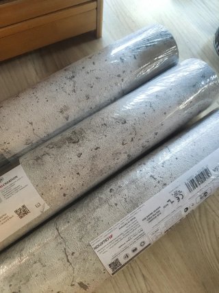 Lote de 3 rollos de papel pintado New Walls