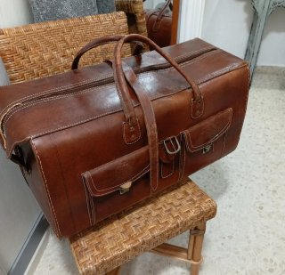 BOLSO estilo vintage de CUERO