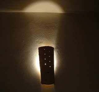 Lámpara pared aplique teja ref1
