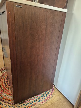 Mueble de baño madera y metal