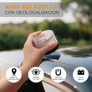 Luz Emergencia V16 Geolocalizable DGT 3.0