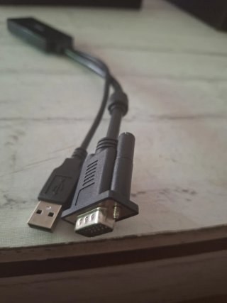 Adaptador vga a hdmi con sonido usb