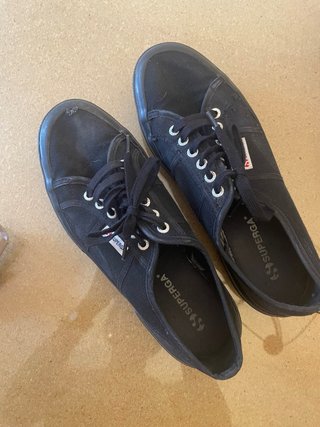 Zapatillas Superga Hombre Negras