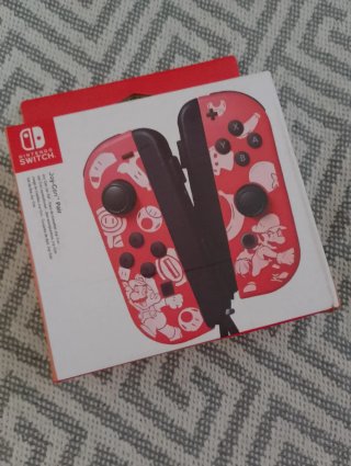Controller JoyCon Nintendo Switch Mario