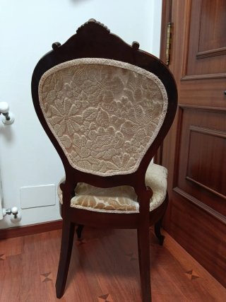 Silla Isabelina Antigua (más de 100 años)