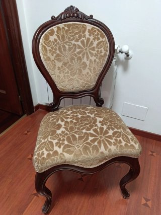 Silla Isabelina Antigua (más de 100 años)