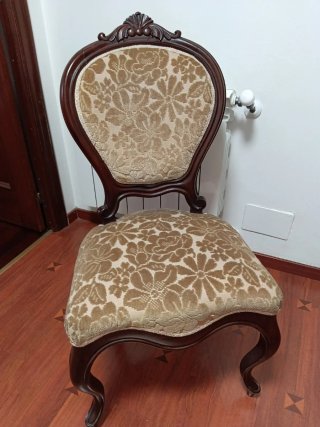Silla Isabelina Antigua (más de 100 años)