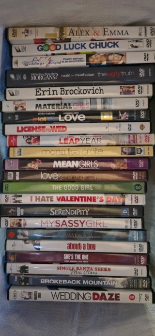 Colección Películas DVD en ingles idioma original.
