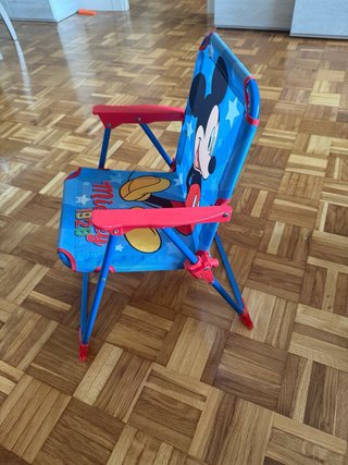 Silla Plegable Infantil Mickey Mouse