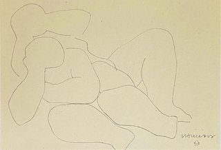 Litografía Chillida 1974