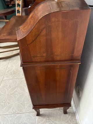 Cómoda Secreter Nogal con Marquetería