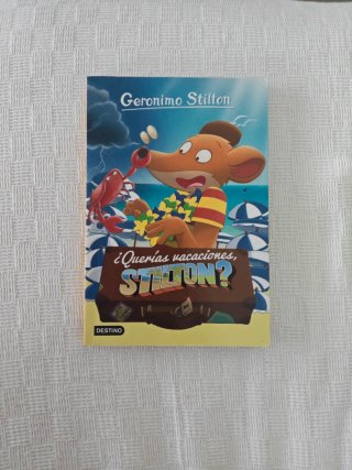 Libro Geronimo Stilton: ¿Querías vacaciones?
