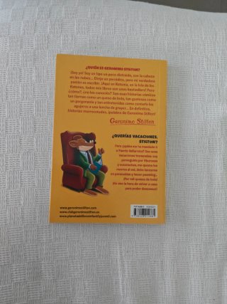 Libro Geronimo Stilton: ¿Querías vacaciones?