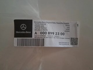 Bolsa textil Mercedes Benz Original